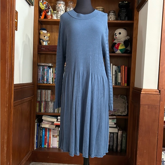 Sundance Natures Hue Long Sleeve Dress - PXL - Picture 1 of 13